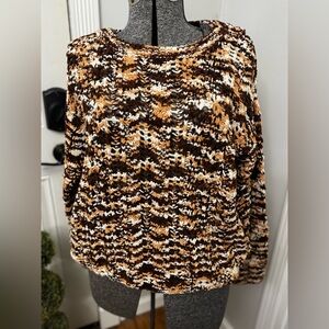 Women’s Lularoe Multicolor Knit Sweater size Medium